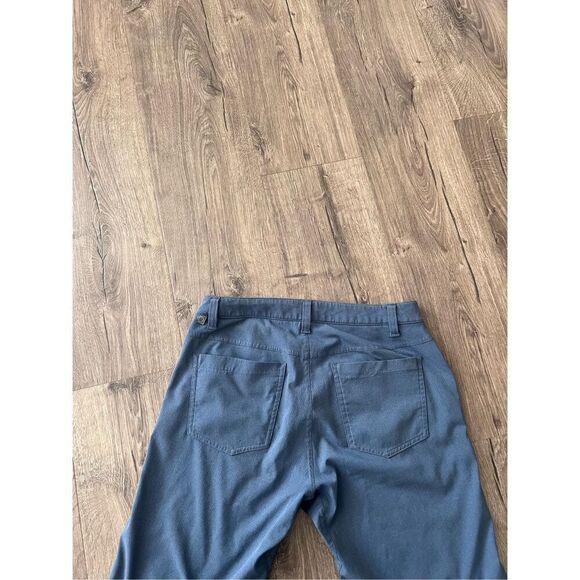 Lululemon Men's Iron Blue ABC Pull On Trouser Size 28 - Picture 5 of 7